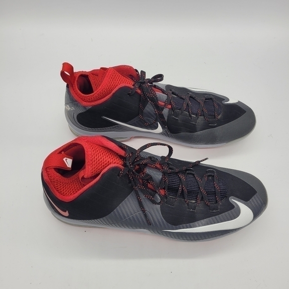 Nike Air Max MVP Elite Metal Baseball Cleats Men 14 Shoes 684687 016 - Picture 5 of 11